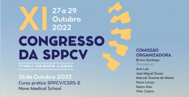 Inscreva-se no XI Congresso da Sociedade Portuguesa de Patologia da Coluna Vertebral